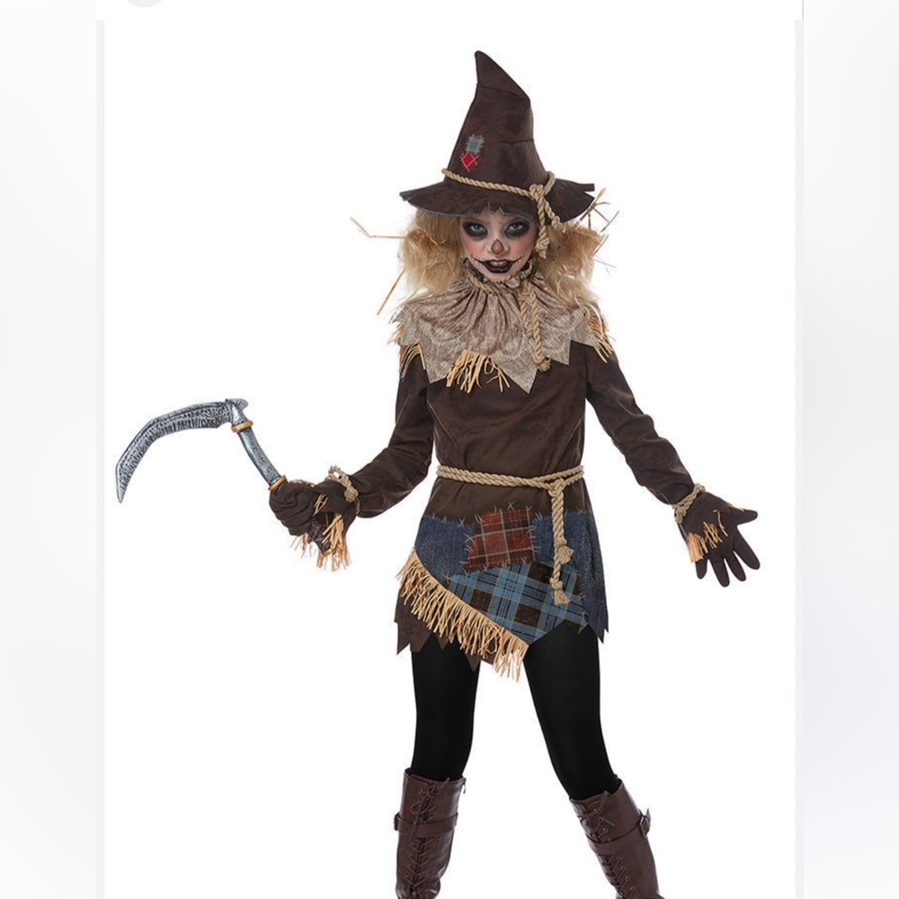California Costume Creepy Scarecrow Field Tween XL Halloween Costume‎ 04097